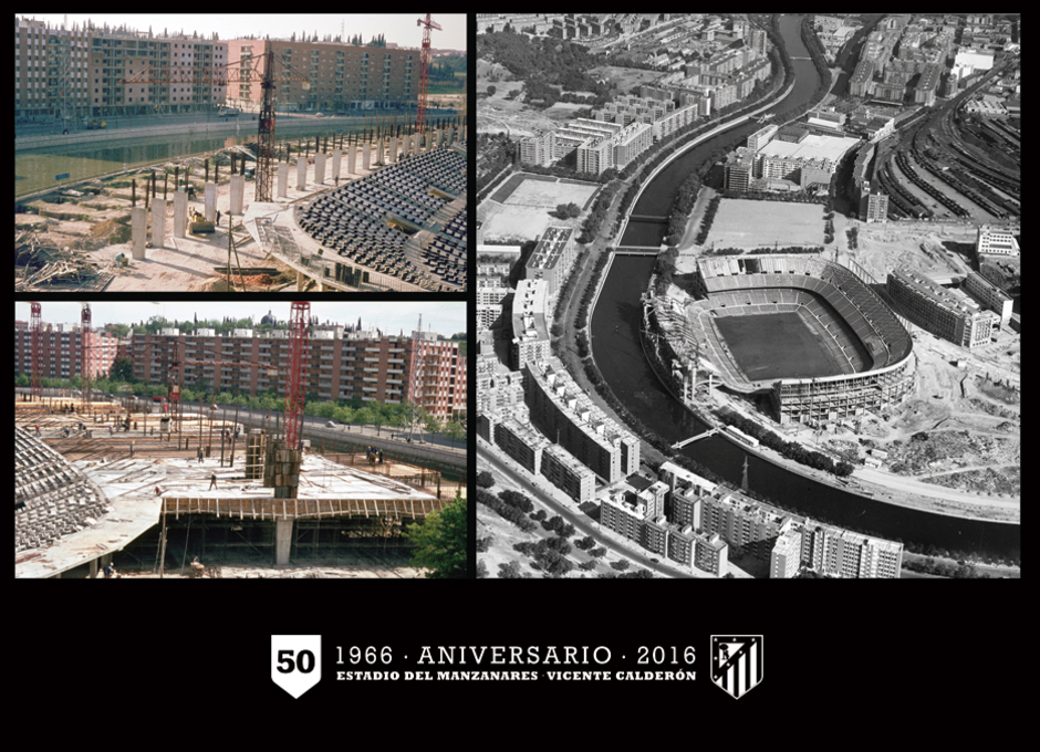Imágenes 50 aniversario del Vicente Calderón 3