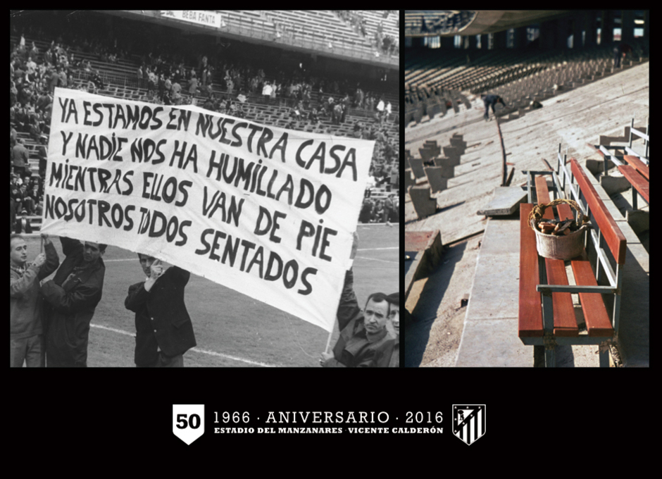 Imágenes 50 aniversario del Vicente Calderón 6