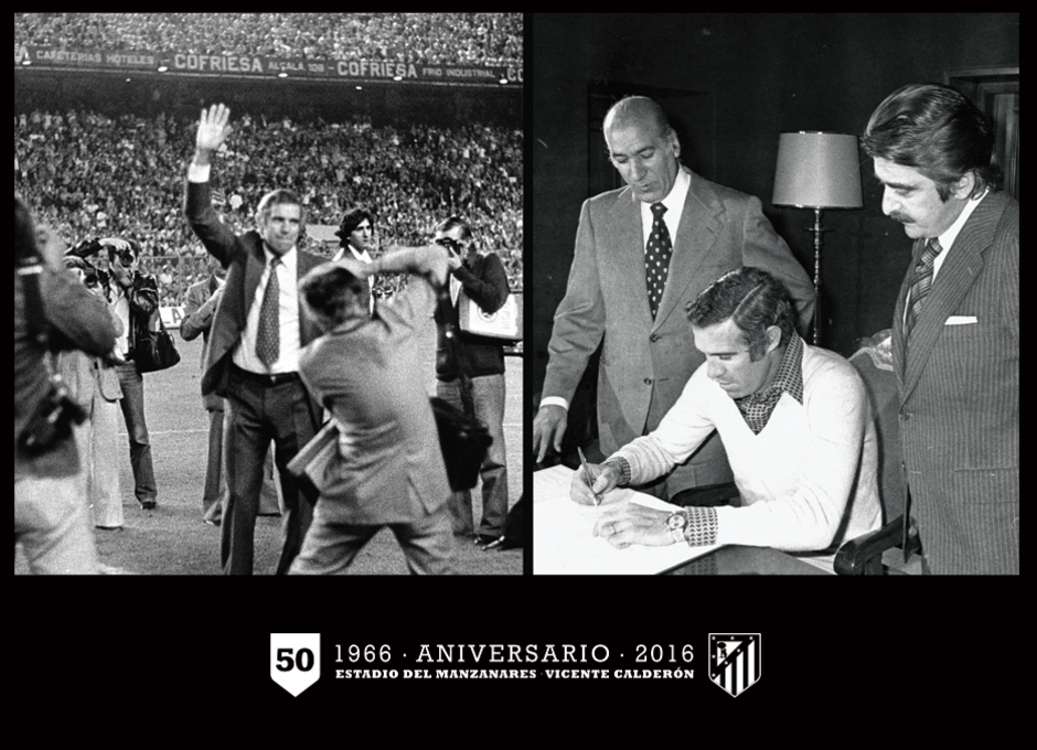 Imágenes 50 aniversario del Vicente Calderón 13