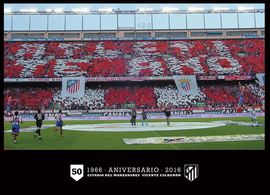 Imágenes 50 aniversario del Vicente Calderón 31 