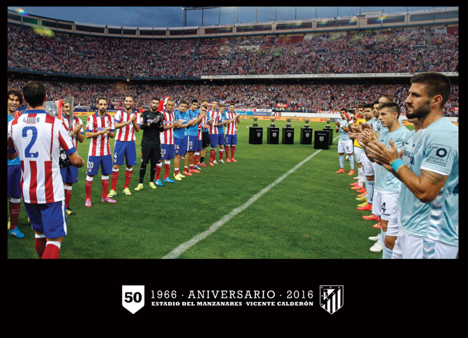Imágenes 50 aniversario del Vicente Calderón 47