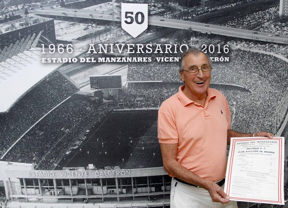 Temporada 2016-2017. Homenaje a los veteranos en el 50 años del estadio Vicente Calderón.