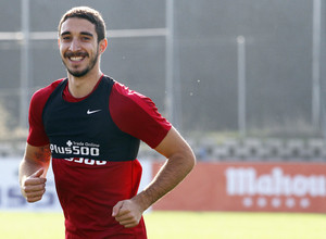 Temporada 2016-2017. Entrenamiento en la ciudad deportiva Wanda Atlético de Madrid 28_10_2016. Vrsaljko. 