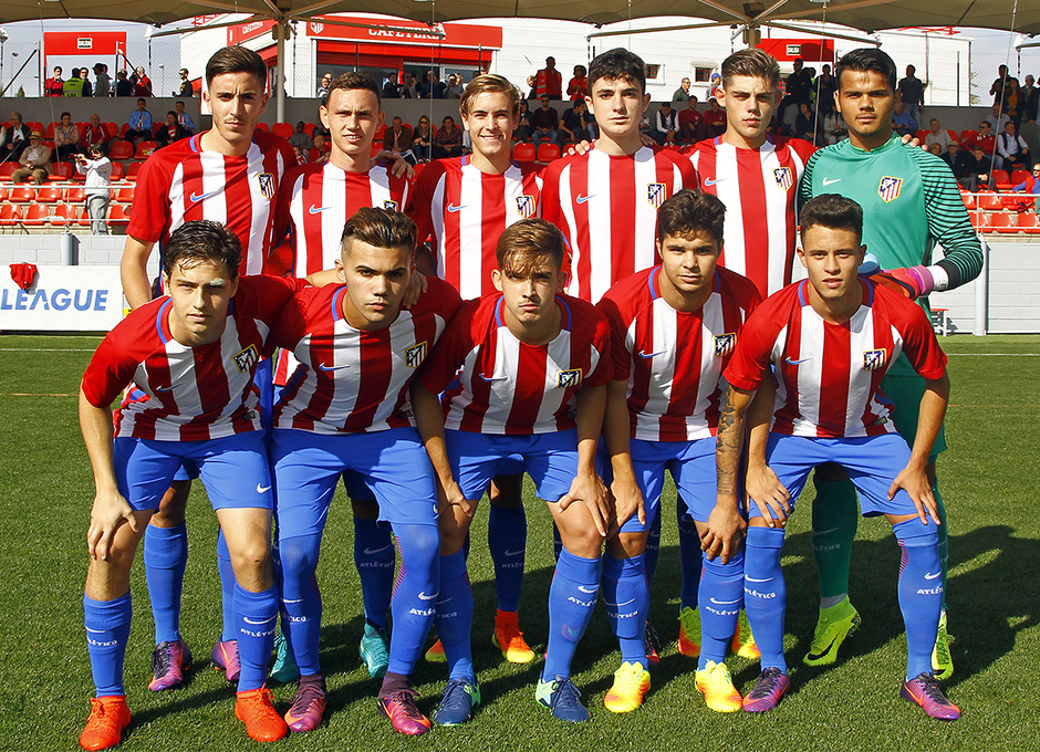 Temporada 2016-2017. Atlético de Madrid Juvenil vs Rostov -  Partido de Youth League. 01_11_2016. 