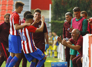 Temporada 2016-2017. Atlético de Madrid Juvenil vs Rostov -  Partido de Youth League. 01_11_2016. Gol de Giovanni 4. 