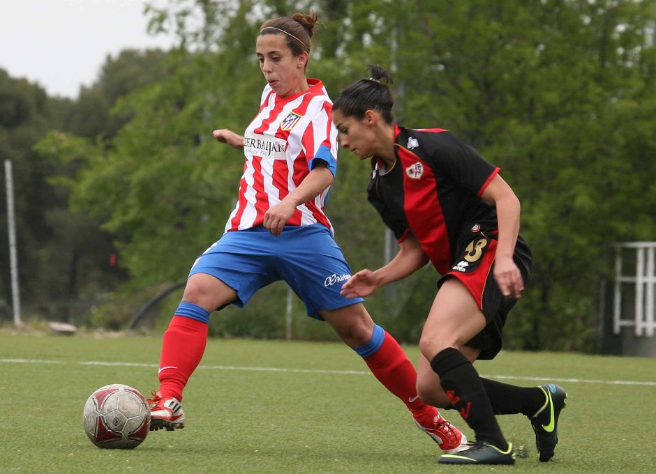 Temporada 2012-2013. Nagore fue protagonista al hacer el segundo gol de las rojiblancas