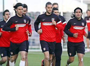 Los jugadores se ejercitaron en la Ciudad Deportiva del Bakú FC 