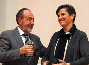 Lola Romero. Premio Federación Madrileña de fútbol Atlético Femenino
