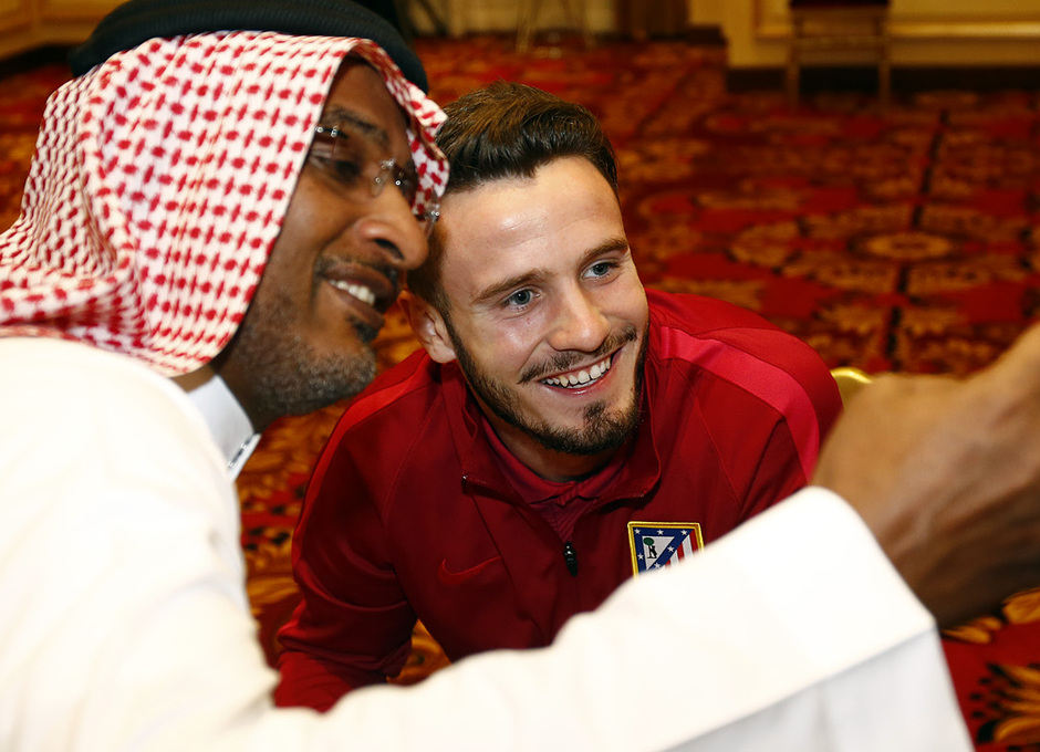 Meet&Greet en Arabia Saudí. Saúl