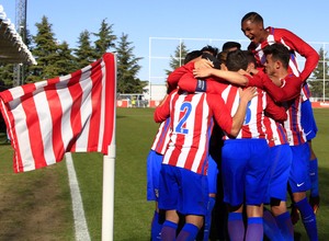 Temp. 16/17 | Youth League | Atlético de Madrid - Sevilla | Celebración