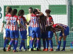 Temp 2016-2017 | Liga Iberdrola | Betis - Atlético de Madrid Femenino | Celebración