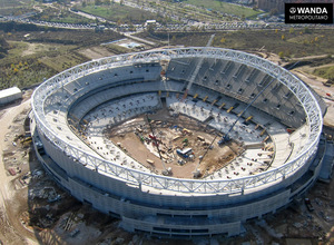 Imágenes aéreas - Wanda Metropolitano