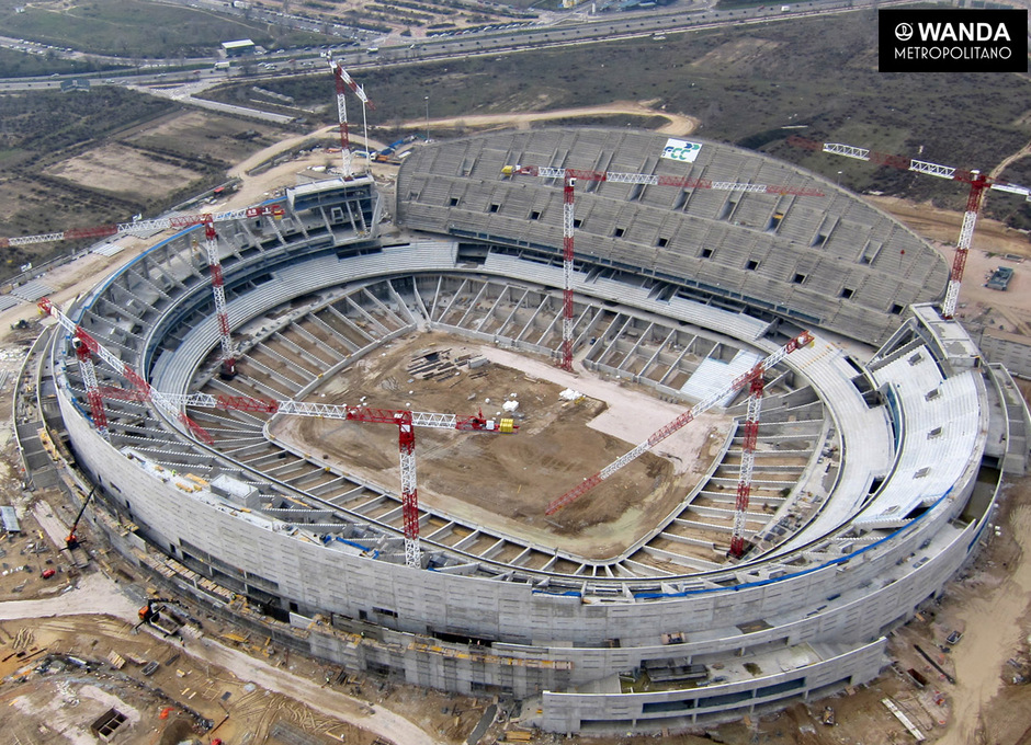 Imágenes aéreas - Wanda Metropolitano