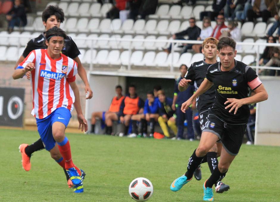 Borja Martínez, en un momento del partido contra el Las Palmas en Copa