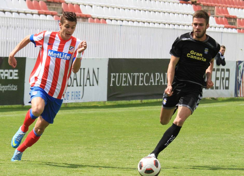 Ivi fue el autor de primer gol a Las Palmas en el partido de ida de los octavos de Copa