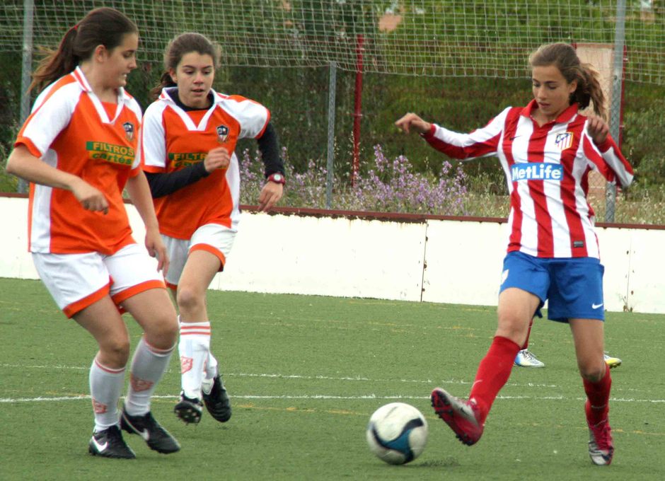 Temporada 2012-2013. El Sub-13 "A" del Féminas campeón de Liga