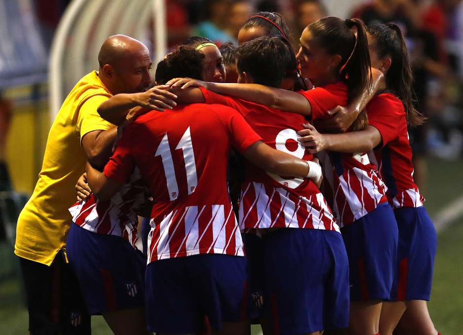 COTIF | Atlético de Madrid - Valencia Femenino. Celebracion del gol de Carla.