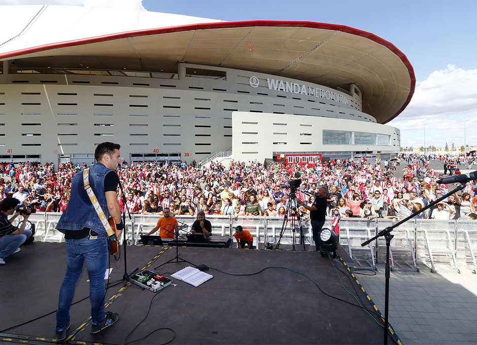 Inauguración Wanda Metropolitano | 16/09/2017 | Fan Zone musical