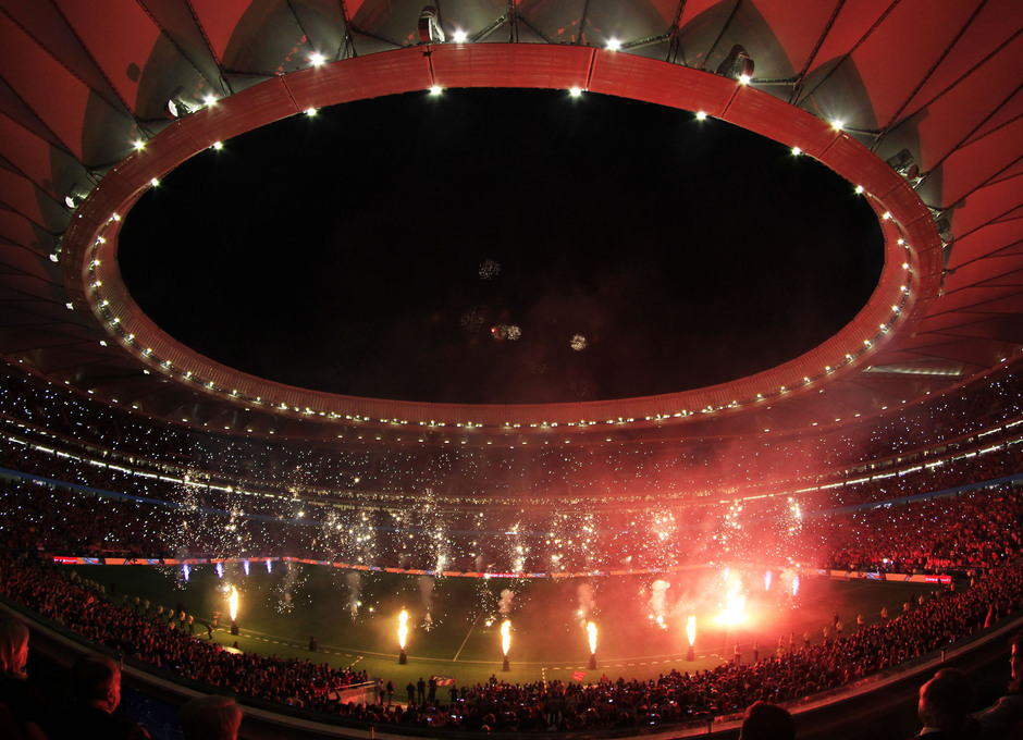 Inauguración del Wanda Metropolitano.