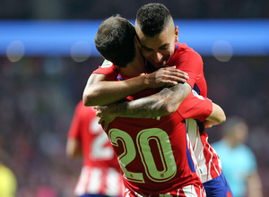 Temp. 17-18 | Atlético de Madrid-Villarreal | Correa celebración 2