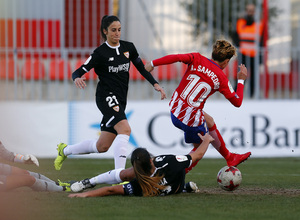 Temp. 17/18 | 	Atlético de Madrid Femenino - Sevilla FC | Amanda