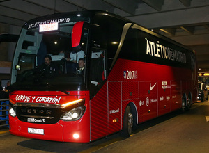 Temp. 2017-2018. Llegada a Sevilla. Autobús