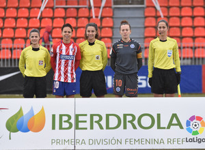 Temp. 17-18 | Atlético de Madrid Femenino - Zaragoza | Capitanas