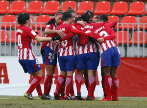 Temp. 17-18 | Atlético de Madrid Femenino - Fundación Albacete | Celebración