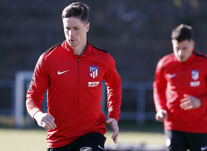 Temporada 17/18. Entrenamiento en la ciudad deportiva Wanda Atlético de Madrid 18_01_2018. Torres.