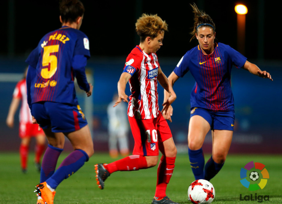Temp. 17/18 | Jornada 22 | Barcelona - Atlético de Madrid Femenino | Amanda Sampedro