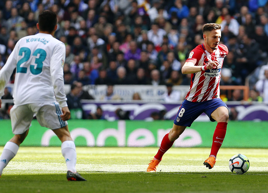 Temp. 17-18 | Real Madrid - Atlético de Madrid | 08-04-2018 | Saúl