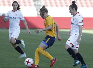 Temp 17/18 | Sevilla FC - Atlético de Madrid Femenino | Jornada 26 | 14-04-18 | Carmen Menayo