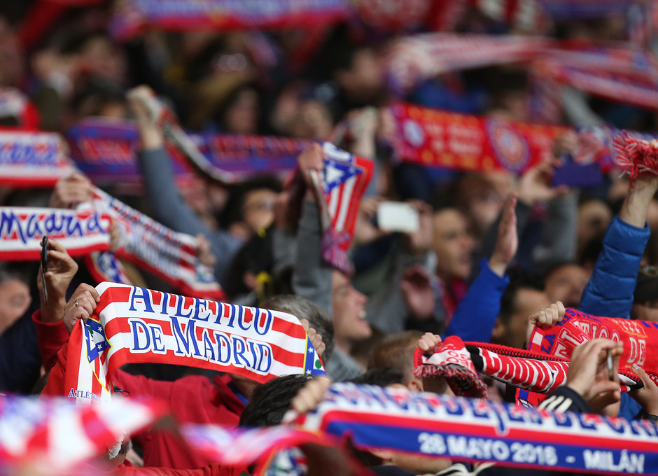Temp 17/18 | Atlético de Madrid - Arsenal | Vuelta de semifinales Europa League | Afición