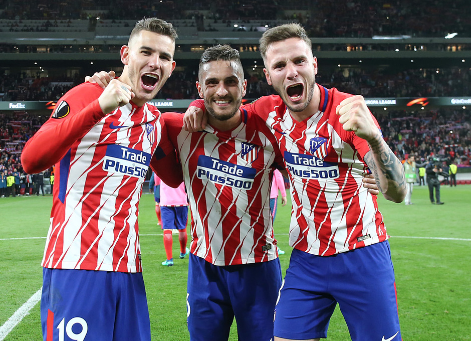 Temp 17/18 | Atlético de Madrid - Arsenal | Vuelta de semifinales Europa League | Lucas, Koke y Saúl