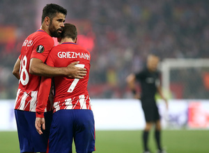 Temporada 17/18 | Final de Lyon de la Europa League | Olympique de Marsella - Atlético de Madrid | Griezmann y Costa