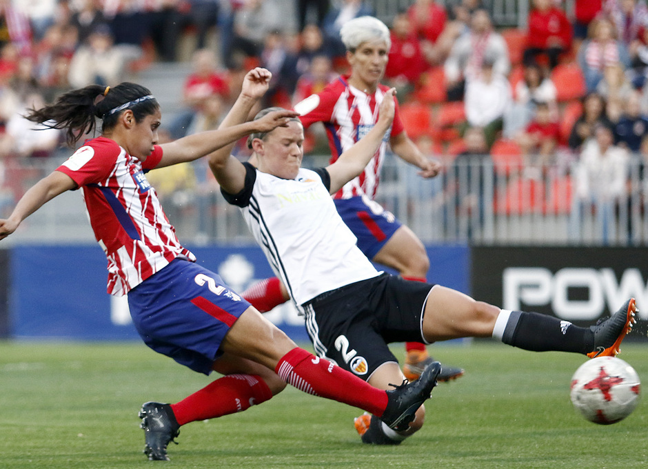 Temporada 17/18 | Atlético de Madrid Femenino - Valencia | Ida de la Copa de la Reina | Kenti Robles