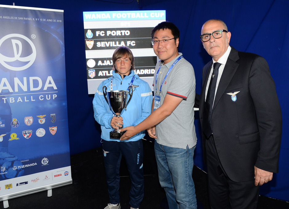 Wanda Football Cup | Entrega de trofeos | Manchester City