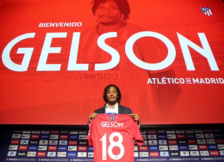 temporada 18/19. Presentación Gelson Martins en el Wanda Metropolitano
