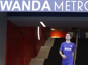 Temporada 18/19 | 24/08/2018 | Entrenamiento en el Wanda Metropolitano | Griezmann