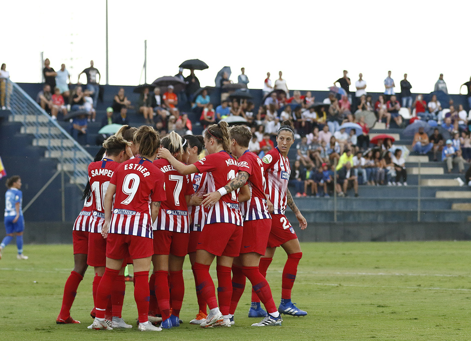 Temporada 2018-2019 | Málaga CF Femenino - Atlético de Madrid Femenino | Grupo celebración