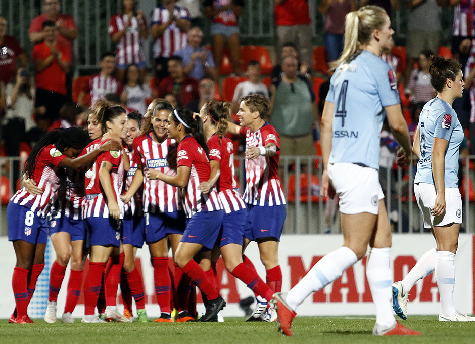 Temporada 2018-2019 | Atlético de Madrid Femenino - Manchester City Femenino | Celebración