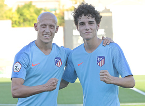 Temp. 17-18 | Atlético de Madrid B | Víctor Mollejo y Sergio Camello