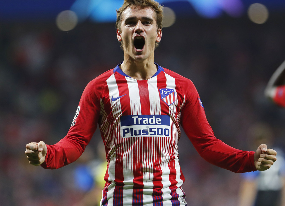 Temporada 2018-2019 | Atlético de Madrid - Brujas | Celebración gol Griezmann