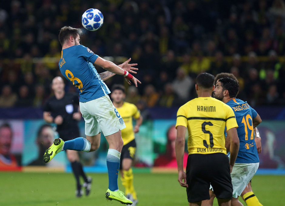 Temporada 2018-2019 | Borussia Dortmund - Atlético de Madrid | Saúl