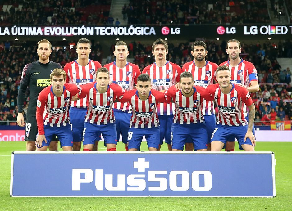 Temporada 18/19 | Atlético de Madrid - Real Sociedad | Once