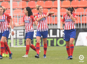 Temp. 18-19 | Atlético de Madrid Femenino - Sporting de Huelva | Celebración 