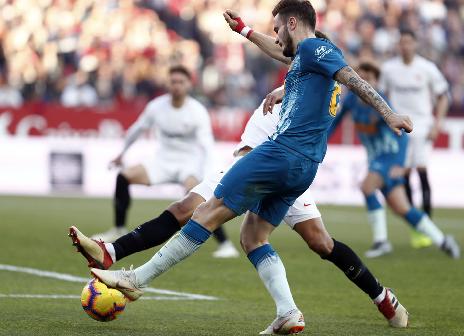 Temporada 2018-2019 | Atlético de Madrid - Sevilla | Saúl