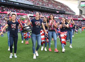 	Temp. 2018-19 | Atlético de Madrid - Sevilla | Celebración Atlético de Madrid Femenino 