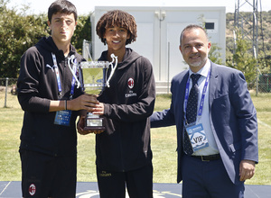 Wanda Football Cup 18/19 | Entrega de premios | AC Milan (5º posición)