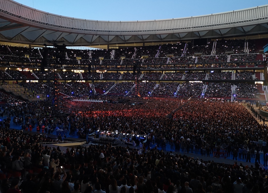 Concierto de Ed Sheeran. 2019. Wanda Metropolitano
